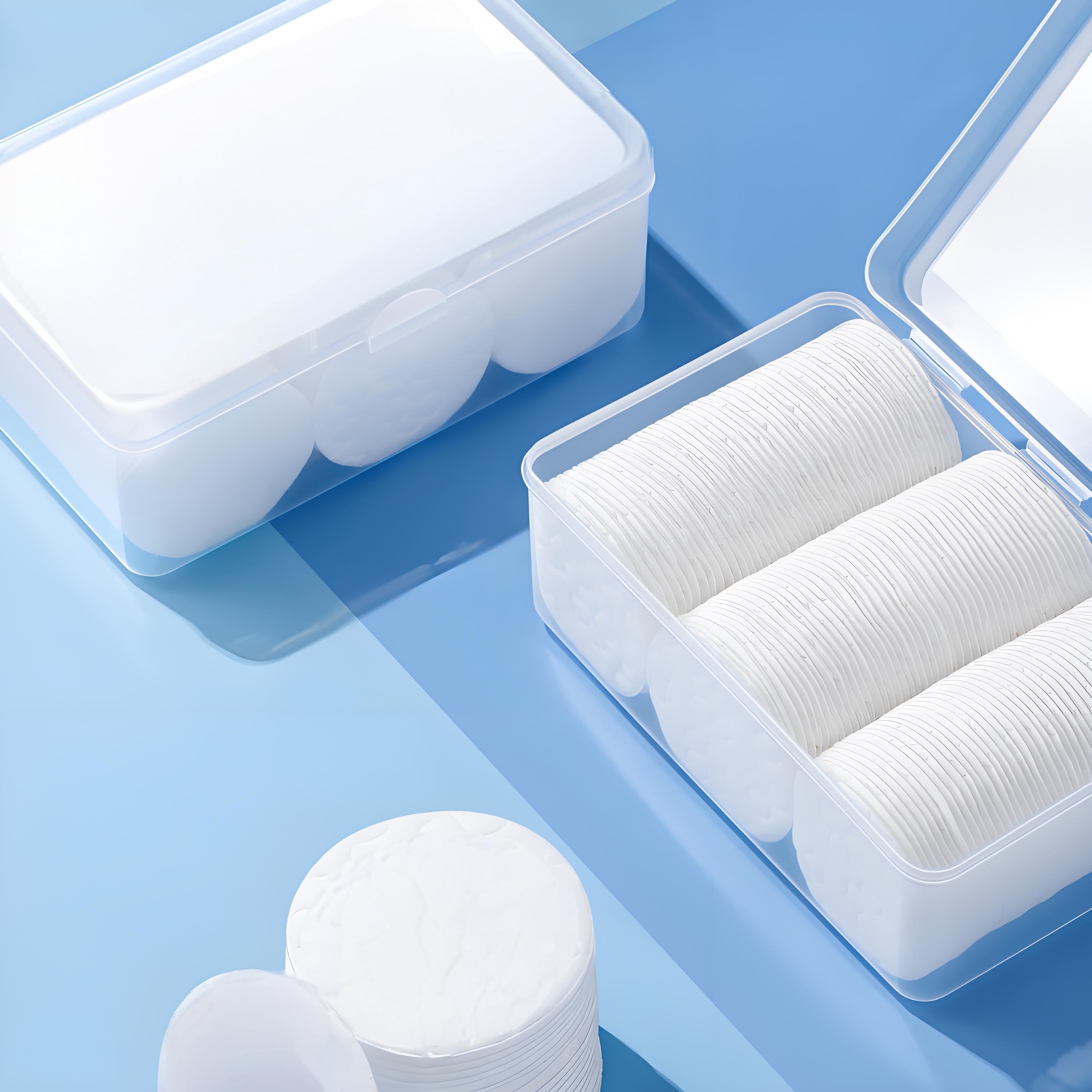 Make-up remover katoenen pads